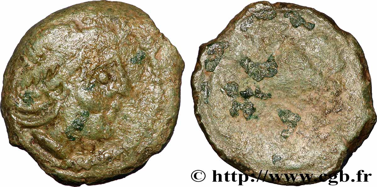 MASSALIEN - MARSEILLES Petit bronze au taureau fSS/SGE