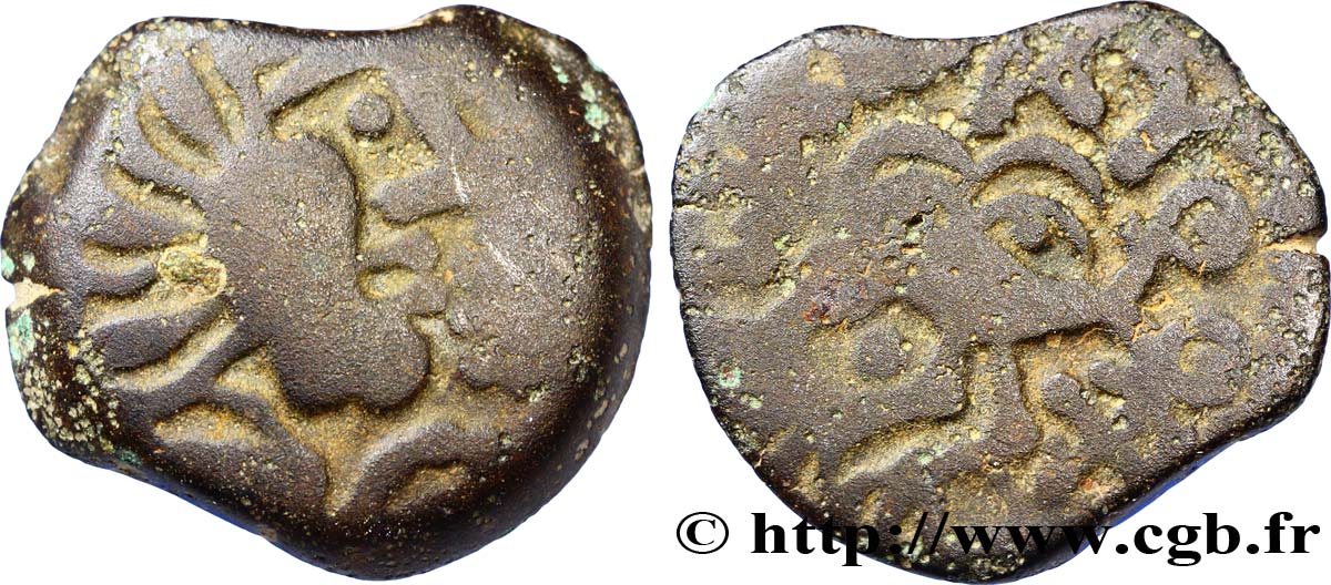 GALLIEN - SENONES (Region die Sens) Bronze YLLYCCI à l’oiseau S