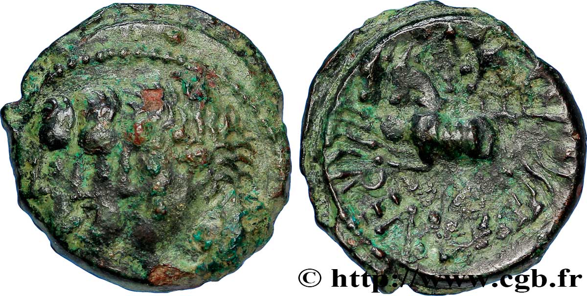 GALLIA BELGICA - REMI (Región de Reims) Bronze REMO/REMO BC/BC+