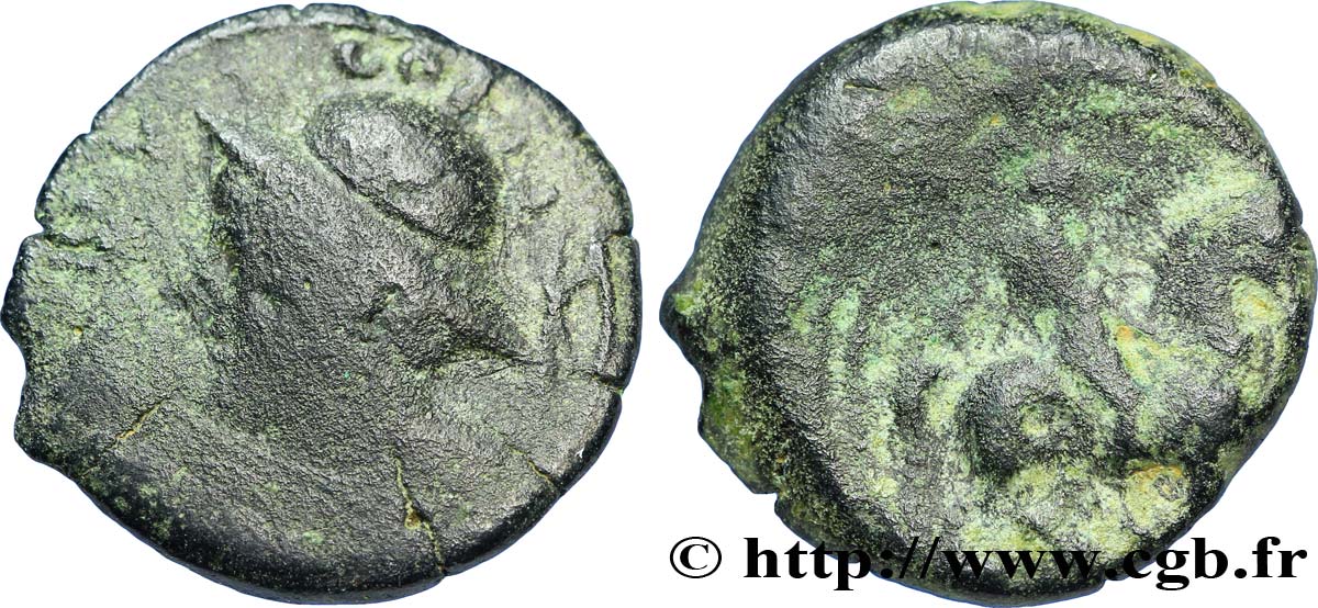 GALLIA BELGICA - ATREBATES (Región de Arras) Bronze ANDOBRV BC