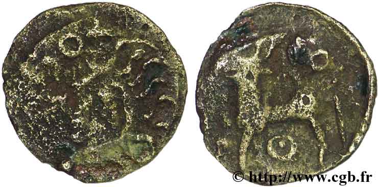 GALLIA BELGICA SEQUANI (Regione di Besançon) Bronze TOGIRIX q.BB