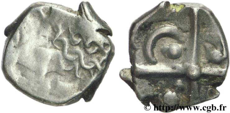 TOLOSATES (région de Vieille-Toulouse) Drachme “à la tête négroïde”, S. 87 TB/TB+