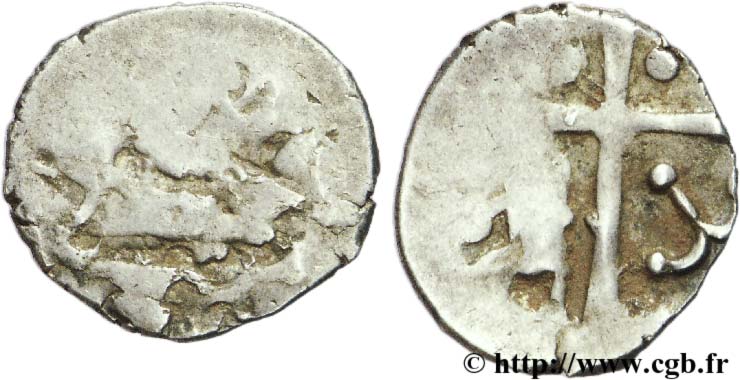 CADURQUES (région de Cahors) Drachme “du type de Cuzance” TTB
