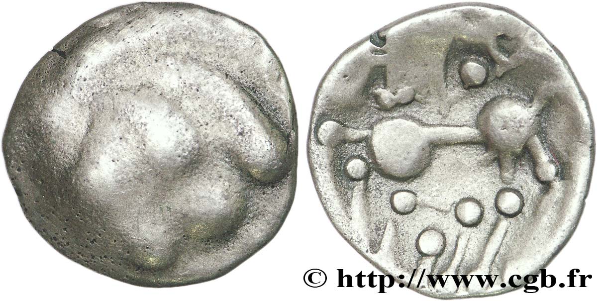 ELUSATES (Area of the Gers) Drachme “au cheval” F/VF