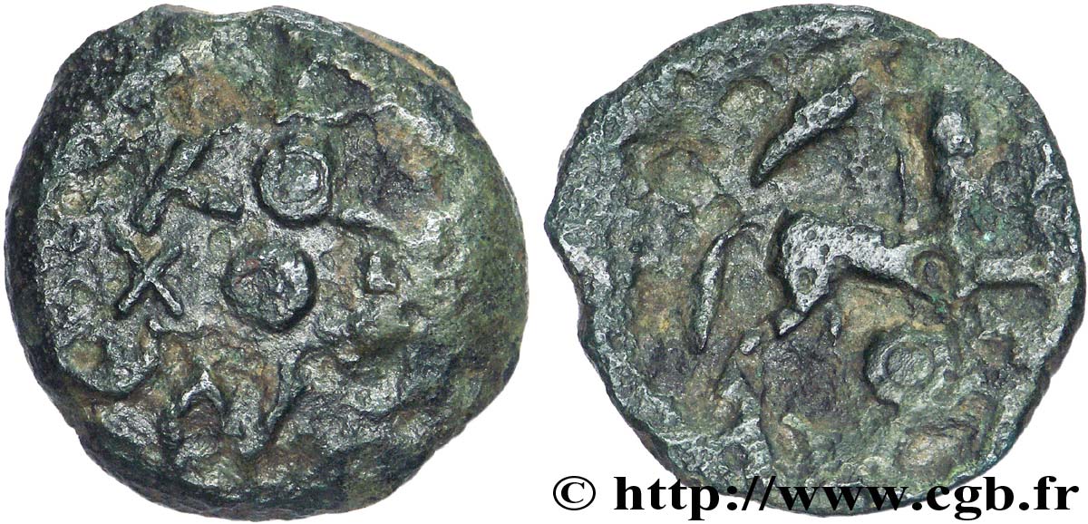 GALLIA - BELGICA - REGIONE DI PARIGGI Bronze VENEXTOC BB