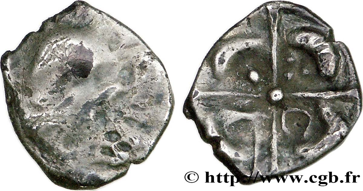 GALLIA - SOUTH WESTERN GAUL - VOLCÆ TECTOSAGES (Area of Toulouse) Obole, du type Savès 427 VF/XF