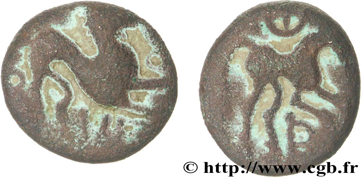 GALLIA BELGICA - NERVII (Belgica) Bronze VERCIO/VERCIO q.BB