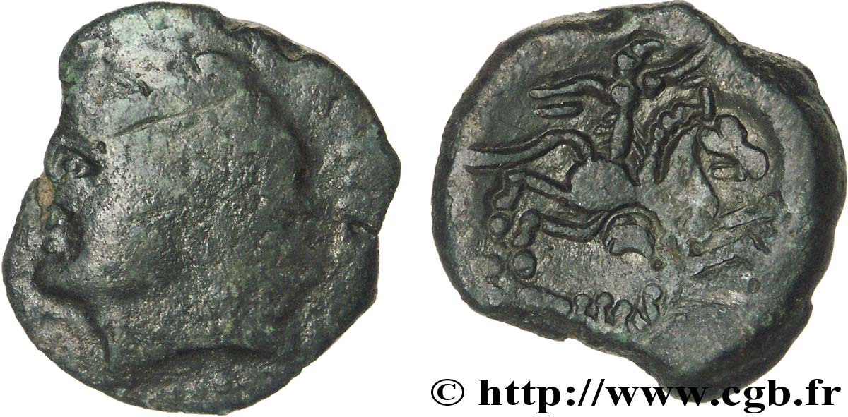 GALLIA BELGICA - MELDI (Area of Meaux) Bronze EPENOS VF/XF