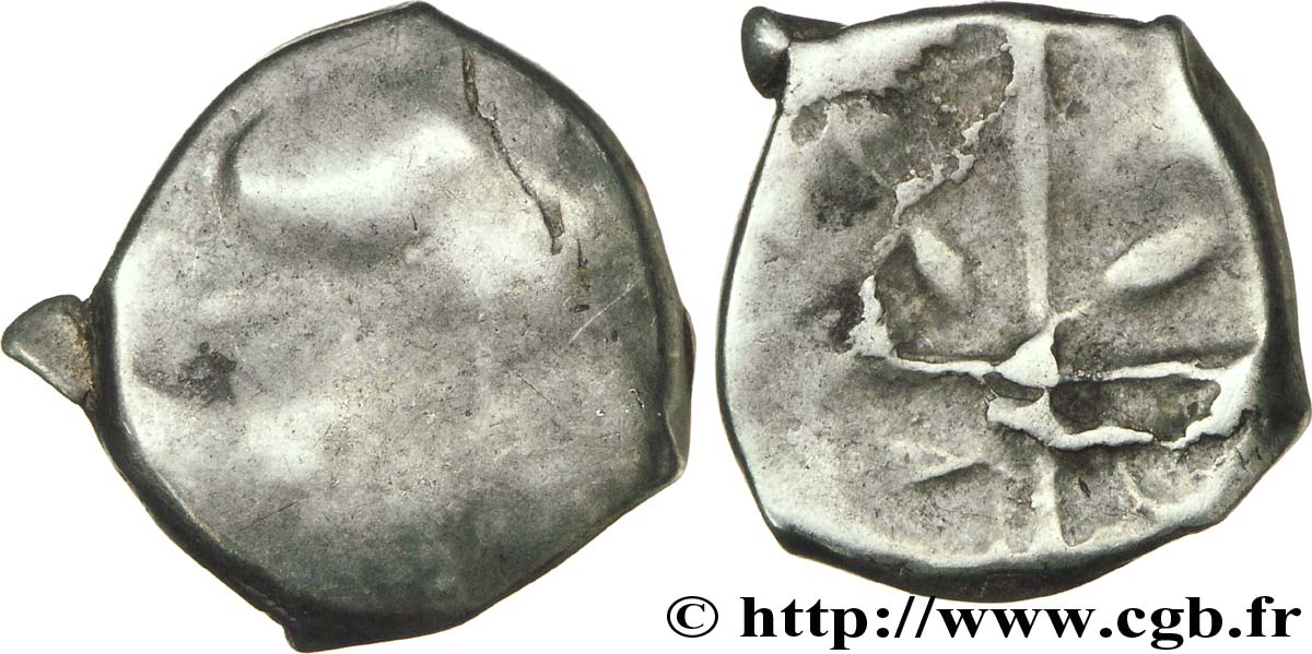 GALLIA - SUDOESTE DE LA GALLIA - VOLCÆ TECTOSAGES (Región de Tolosa) Drachme de style hybride entre “cubiste et romanisé”, S. 57 RC/BC