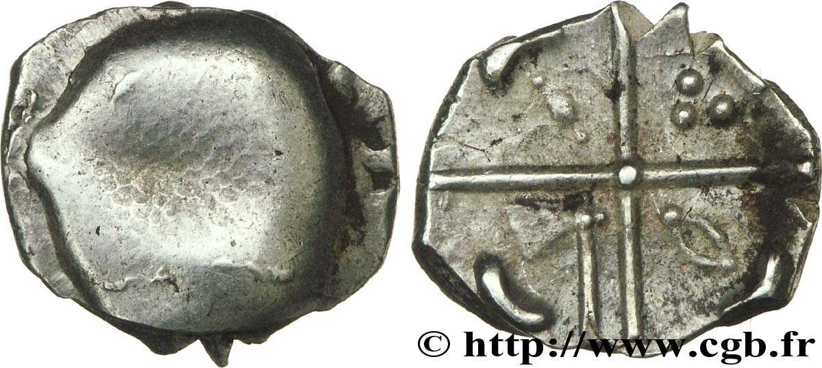 GALLIA - SOUTH WESTERN GAUL - VOLCÆ TECTOSAGES (Area of Toulouse) Drachme uniface, S. 70 ou 376 XF