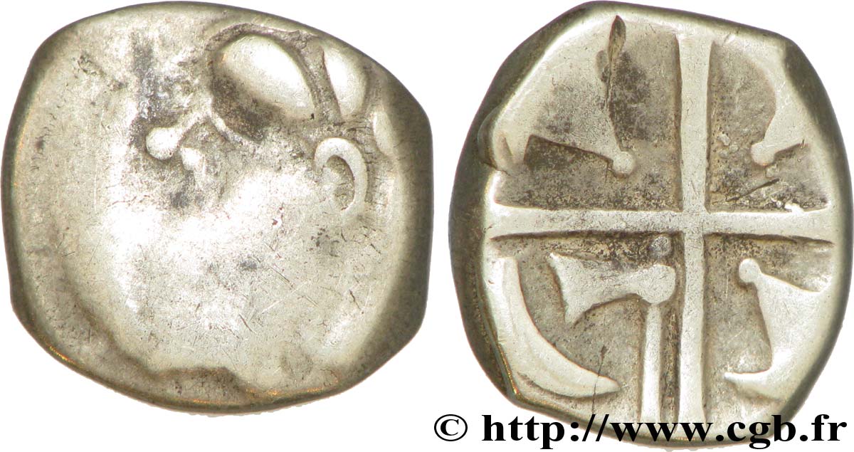 GALLIA - SOUTH WESTERN GAUL - VOLCÆ TECTOSAGES (Area of Toulouse) Drachme “au style languedocien”, S. 272 F/XF