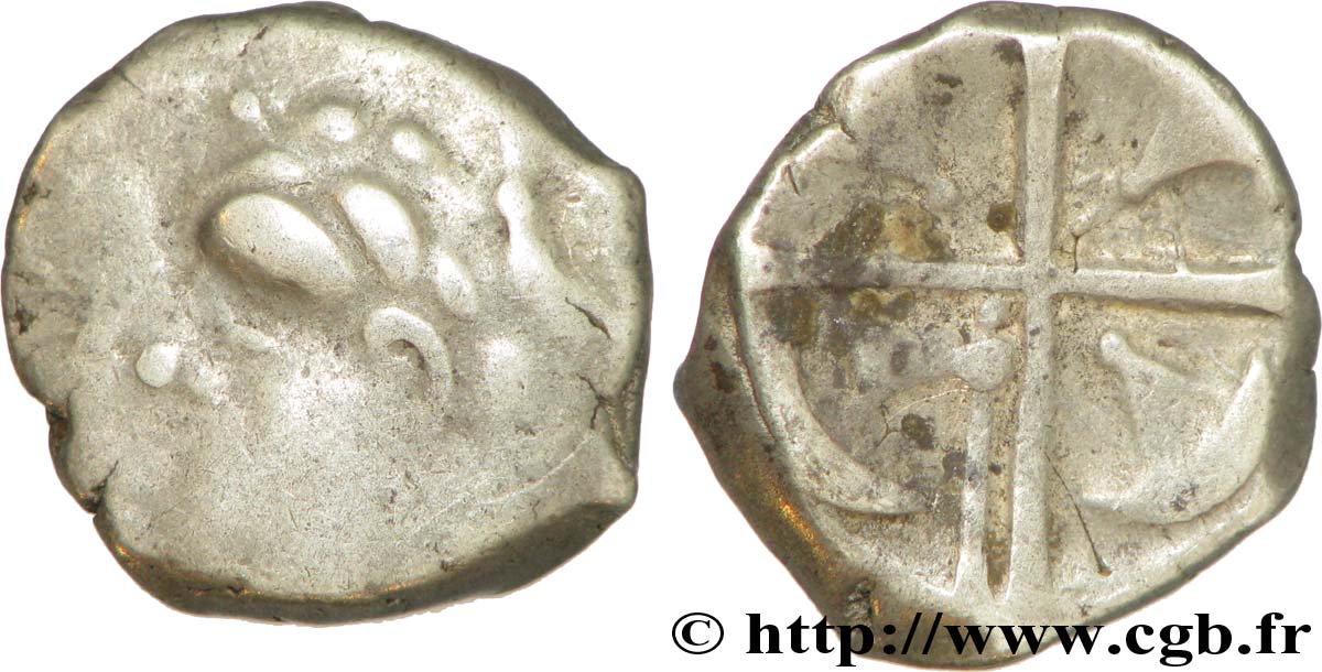 GALLIA - SOUTH WESTERN GAUL - VOLCÆ TECTOSAGES (Area of Toulouse) Drachme “au style languedocien”, S. 272 VF/XF