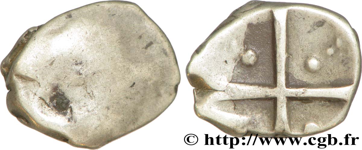 GALLIA - SOUTH WESTERN GAUL - LONGOSTALETES (Area of Narbonne) Drachme “au style languedocien”, S. 289 VG/VF