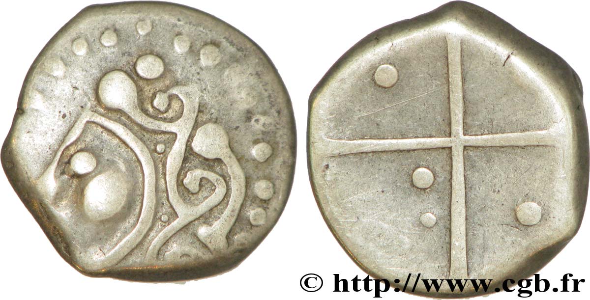 GALLIA - SOUTH WESTERN GAUL - LONGOSTALETES (Area of Narbonne) Drachme “au style languedocien”, S. 281 bis XF