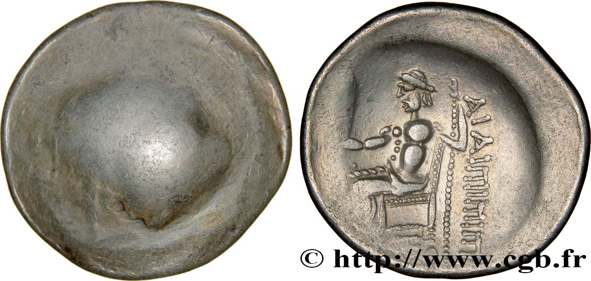 CELTES DU DANUBE - IMITATIONS DES TÉTRADRACHMES D ALEXANDRE III ET DE SES SUCCESSEURS Tétradrachme, imitation du type de Philippe III TTB+