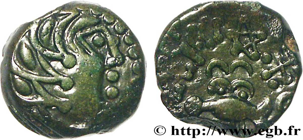 SÉNONS (région de Sens) Bronze YLLYCCI à l’oiseau, classe IV TTB+