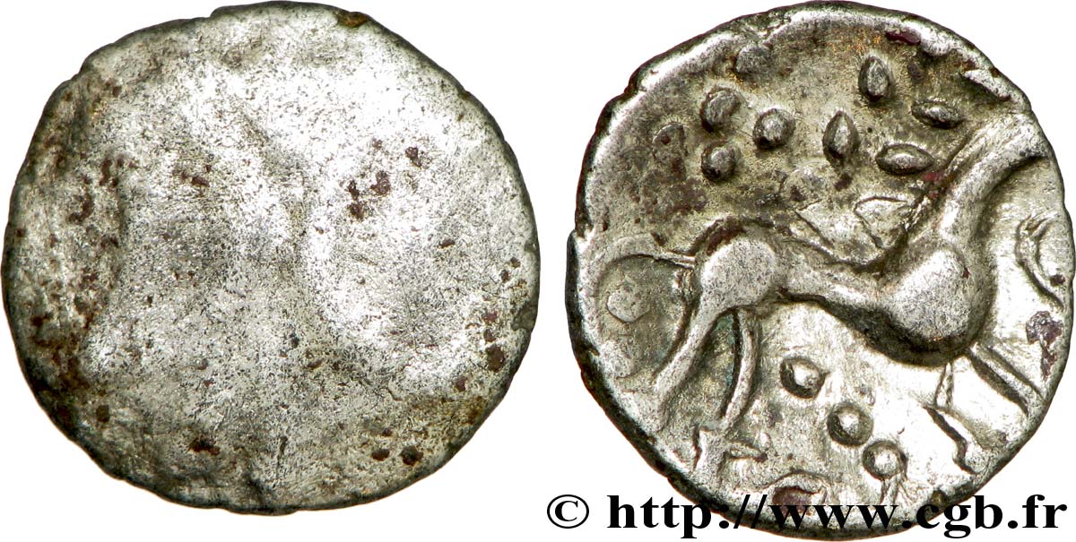 ICENI - ICÉNIENS Unité ou denier en argent “East-Anglian type” B+/SPL