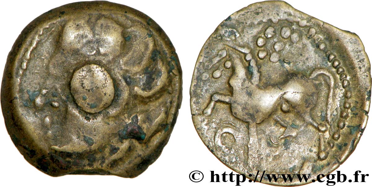 BITURIGES CUBI / CENTROVESTE - INCERTI Bronze ROAC, DT. 3716 et 2613 q.BB