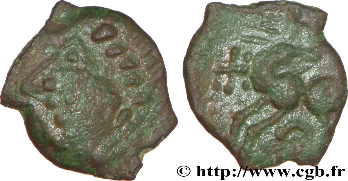 GALLIA BELGICA LINGONES (Regione di Langres) Bronze EKPITO q.BB