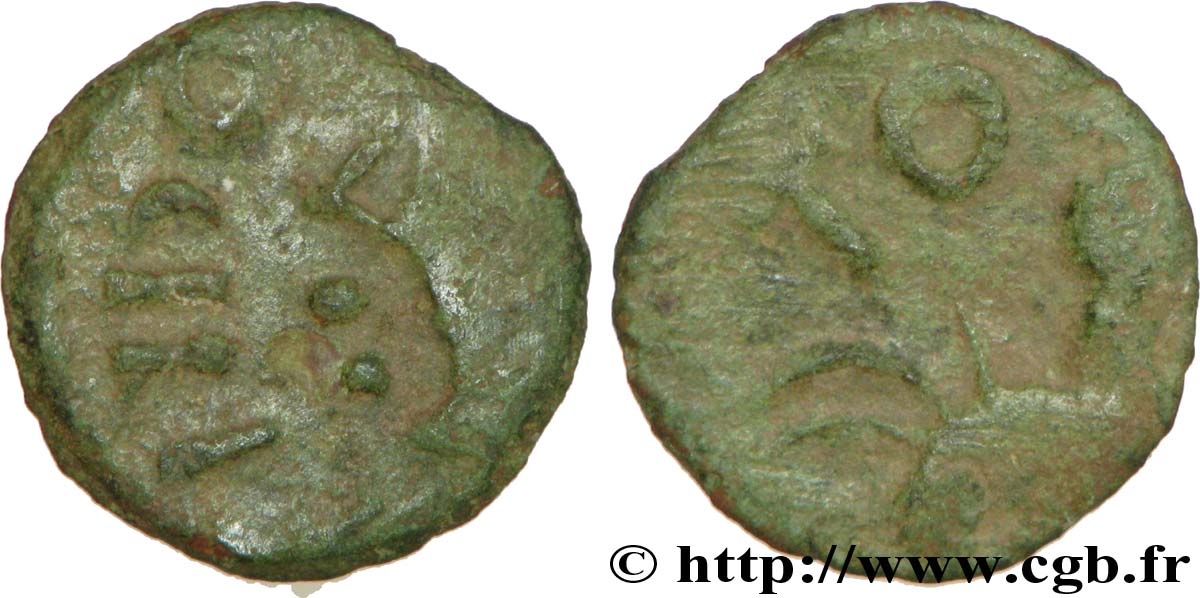 GALLIA BELGICA - SEQUANI (Región de Besançon) Bronze TOGIRIX, faux d’époque BC