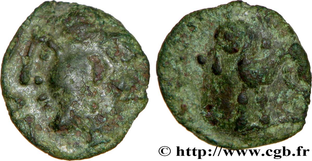 GALLIEN - NEDENES (oppidum des Montlaures) Bronze au cheval SS