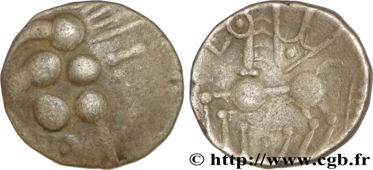 ELUSATES (Area of the Gers) Drachme “au cheval” XF