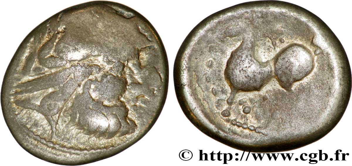DANUBIAN CELTS - IMITATIONS OF THE TETRADRACHMS OF PHILIP II AND HIS SUCCESSORS Tétradrachme type “Bartkranzaverse” VF