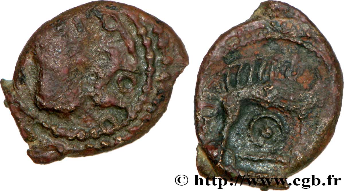 VELIOCASSES (Regione di Normandia) Bronze au sanglier q.BB