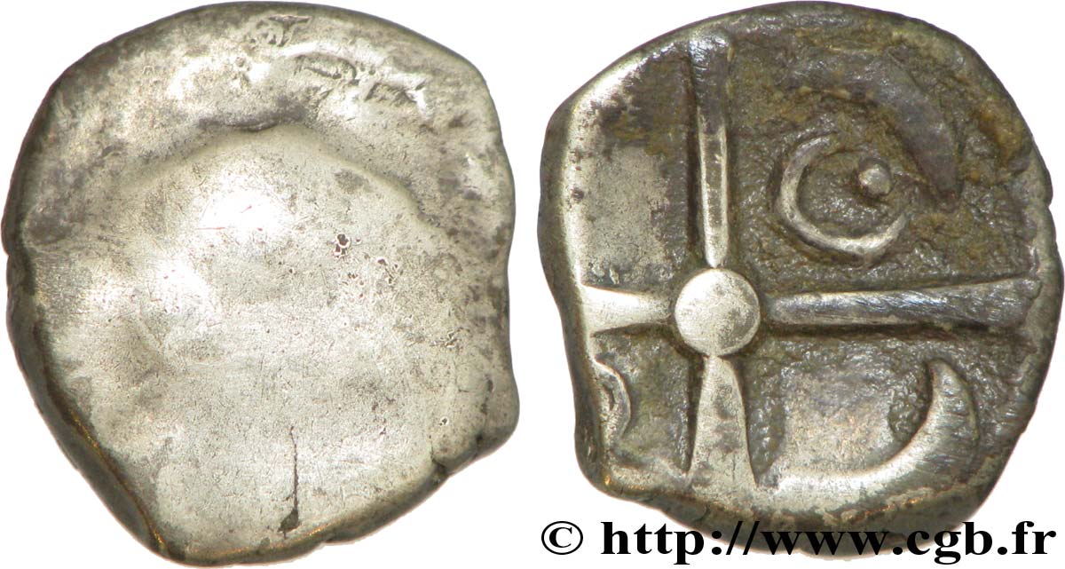 LONGOSTALÈTES (Région de Narbonne) Drachme “au style languedocien”, S. 306 B+/TTB