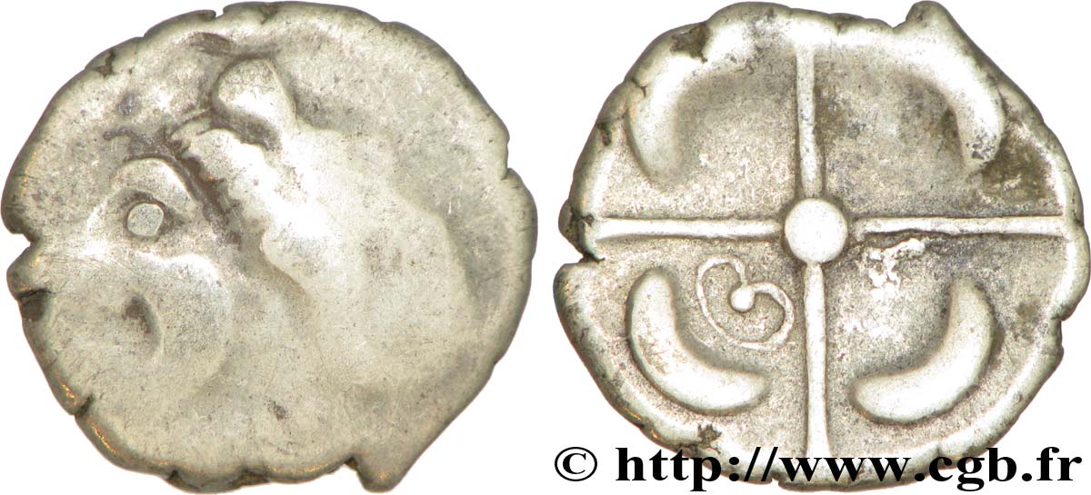 GALLIA - SOUTH WESTERN GAUL - LONGOSTALETES (Area of Narbonne) Drachme “au style languedocien”, S. 316 VF/XF