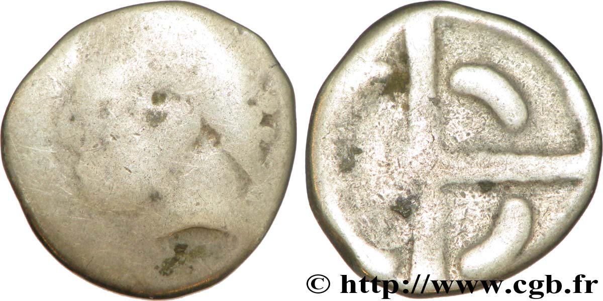 GALLIA - SOUTH WESTERN GAUL - LONGOSTALETES (Area of Narbonne) Drachme “au style languedocien”, S. 317 VG/VF