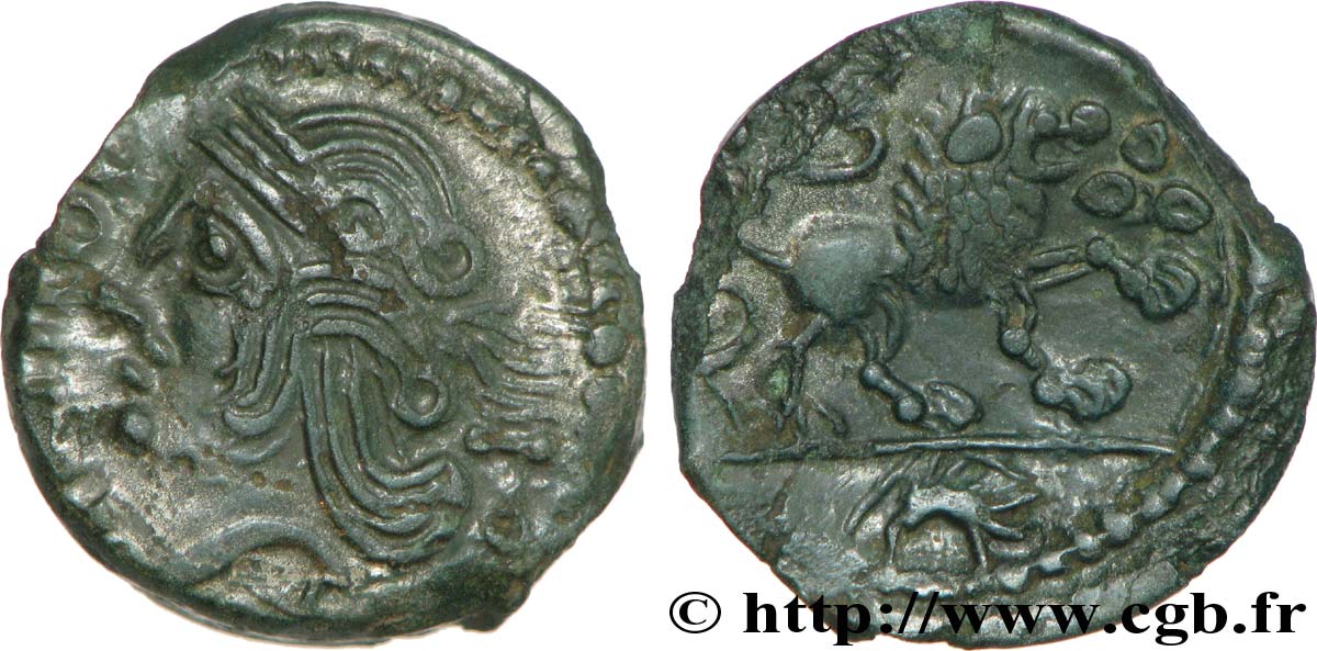 VELIOCASSES (Regione di Normandia) Bronze SVTICOS, classe II au lion BB/SPL