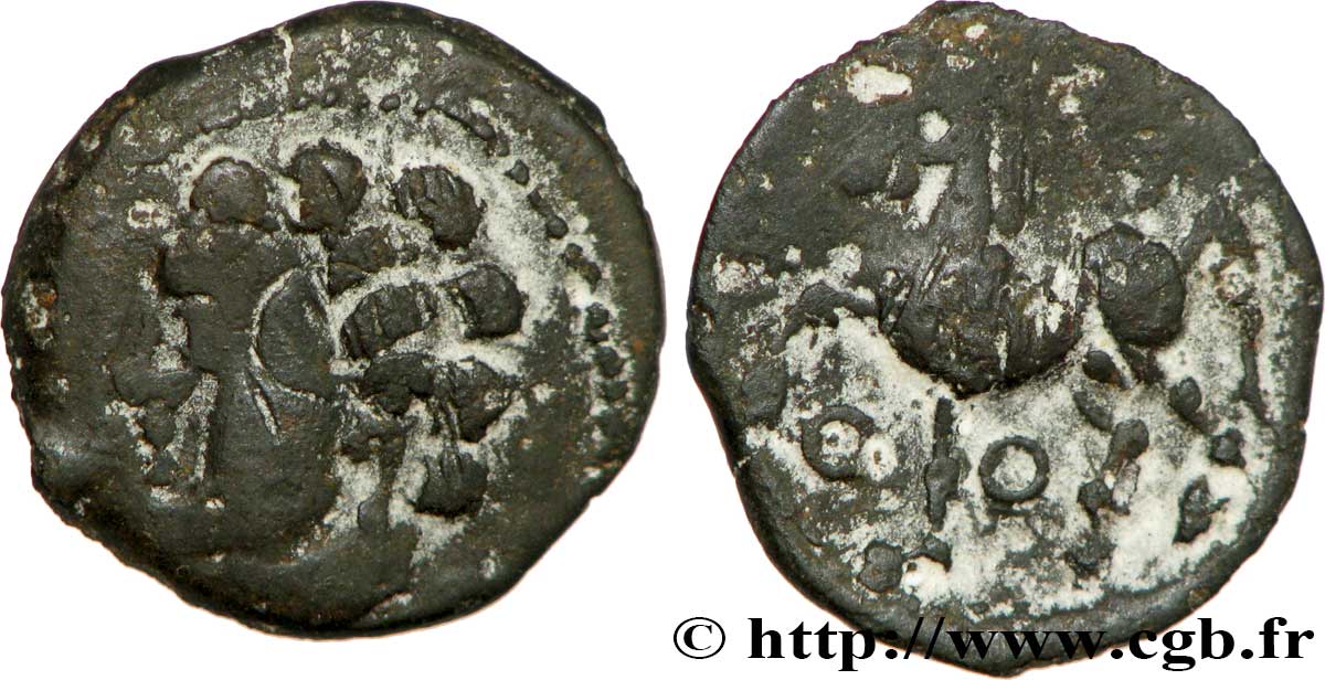 BITURIGES CUBI / CENTRE-OUEST, UNSPECIFIED Bronze ROAC, DT. 3716 et 2613 VF
