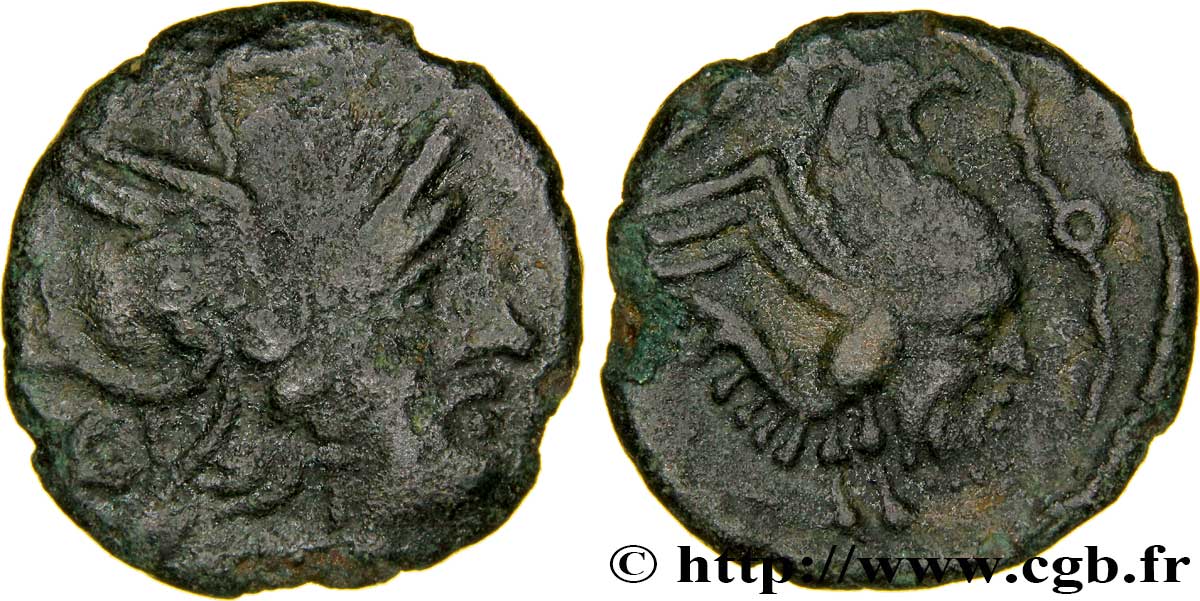 GALLIEN - BELGICA - BELLOVACI (Region die Beauvais) Bronze au coq, “type de Bracquemont” S/fSS