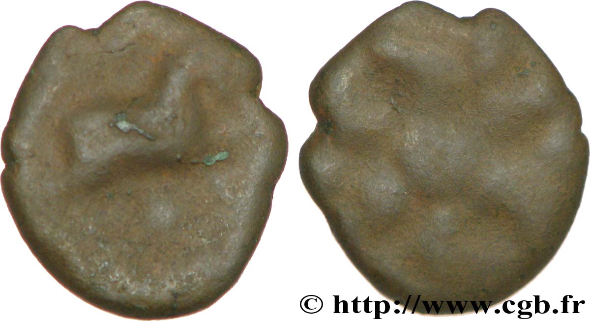 GALLIA BELGICA - NERVII (Bélgica) Bronze au rameau VARTICEO BC