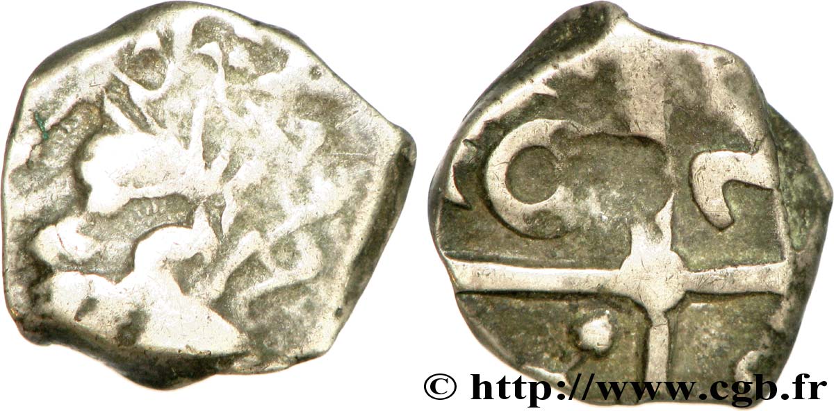 GALLIA - SUDOESTE DE LA GALLIA - TOLOSATES (Región de Vieja-Tolosa) Drachme “à la tête négroïde”, S. 95 BC/MBC