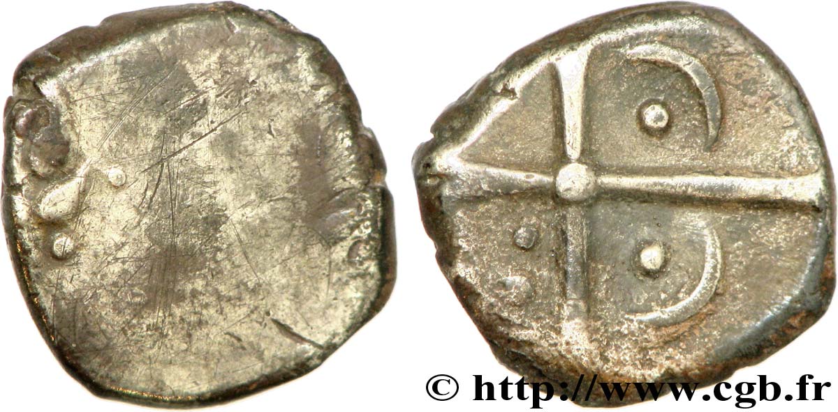 GALLIA - SOUTH WESTERN GAUL - LONGOSTALETES (Area of Narbonne) Drachme “au style languedocien”, S. 279 VF/XF