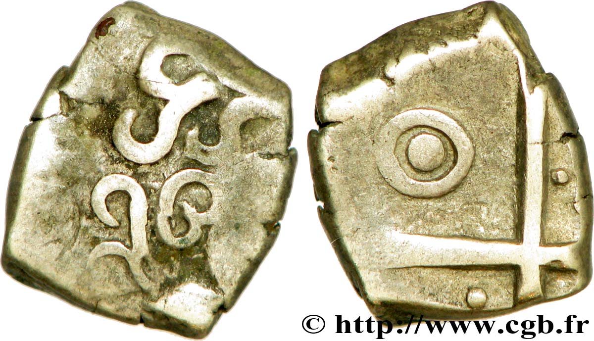 GALLIA - SOUTH WESTERN GAUL - PETROCORES / NITIOBROGES, Unspecified Drachme “au style flamboyant”, S. 198 XF