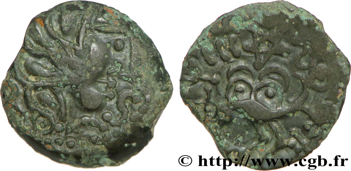 SÉNONS (région de Sens) Bronze YLLYCCI à l’oiseau, classe VII TB+