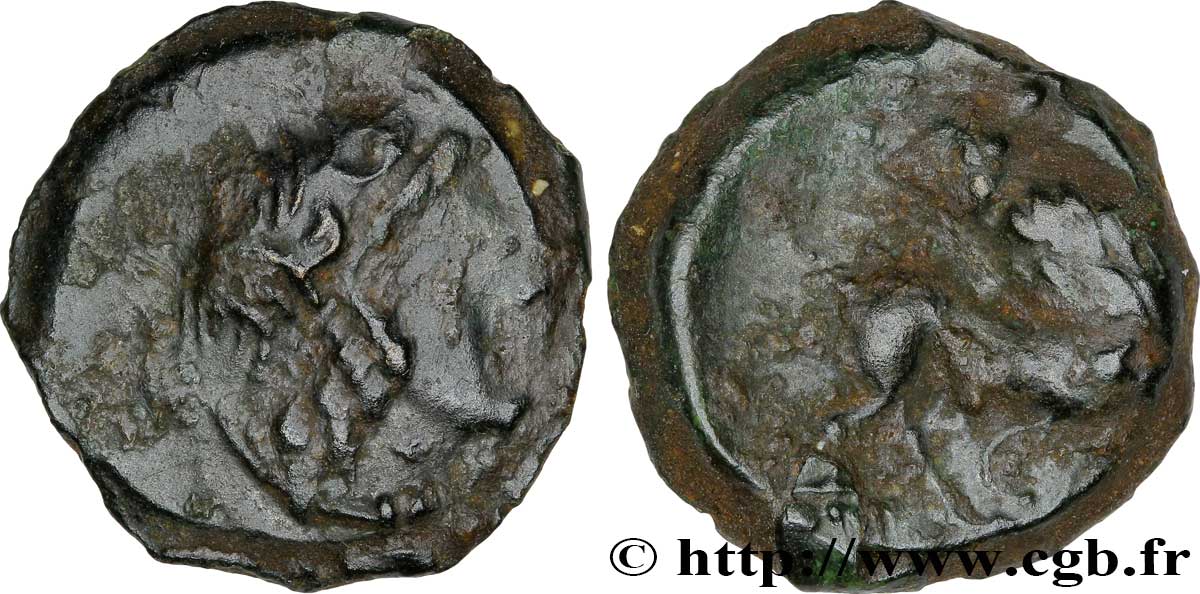 GALLIA - BITURIGES CUBI (Región de Bourges) Bronze CAMBIL BC