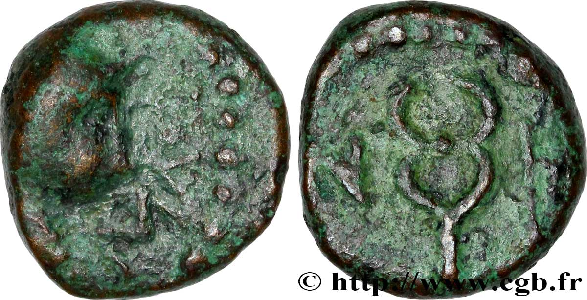MASSALIA - MARSEILLES Bronze au caducée BC