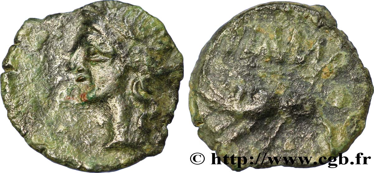 NEMAUSUS - NIMA Bronze au sanglier NAMA SAT BC+/BC