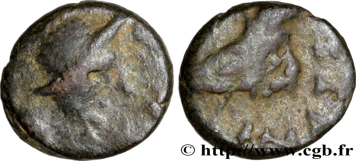 MASALIA - MARSEILLES Petit bronze à l’aigle BC/BC+