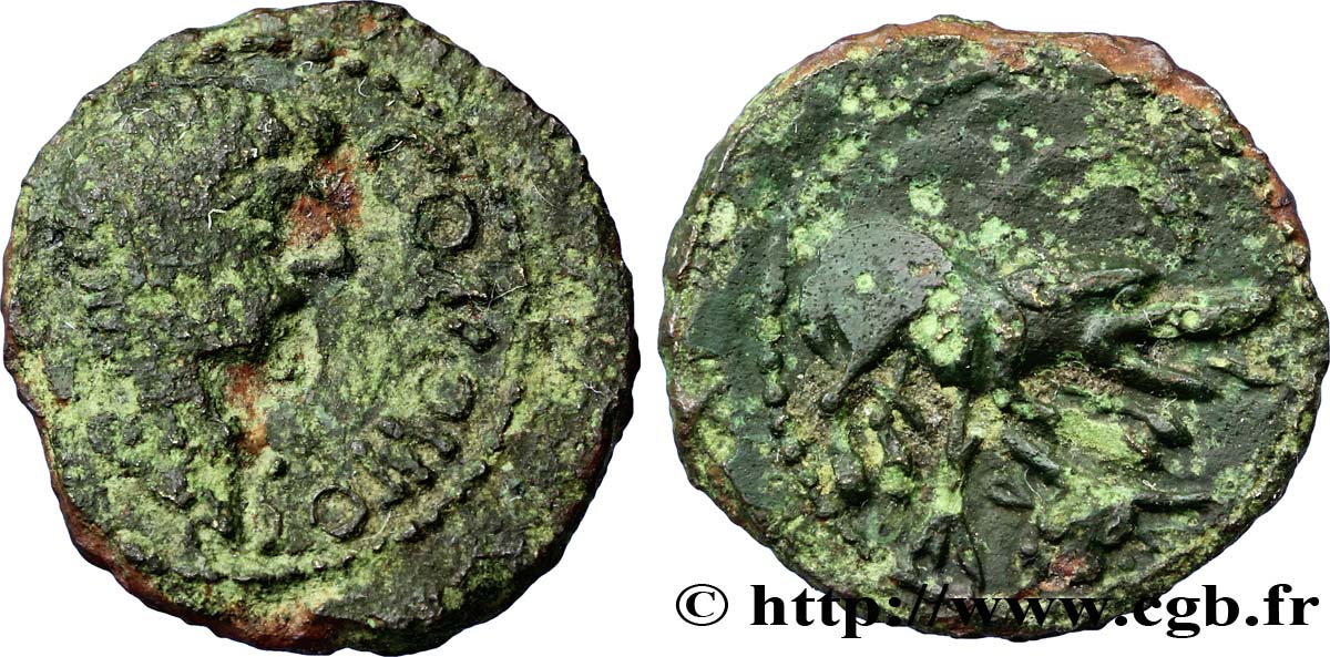 SANTONES (Area of Saintes) Bronze CONTOVTOS (quadrans) q.BB/BB
