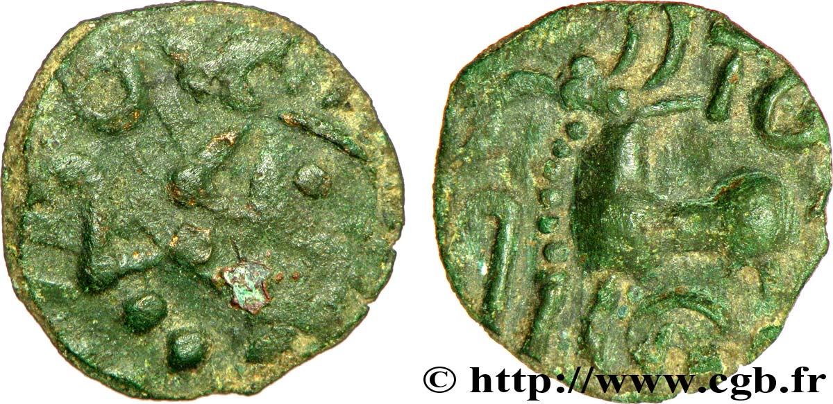 GALLIA BELGICA SEQUANI (Regione di Besançon) Bronze TOGIRIX q.BB/BB