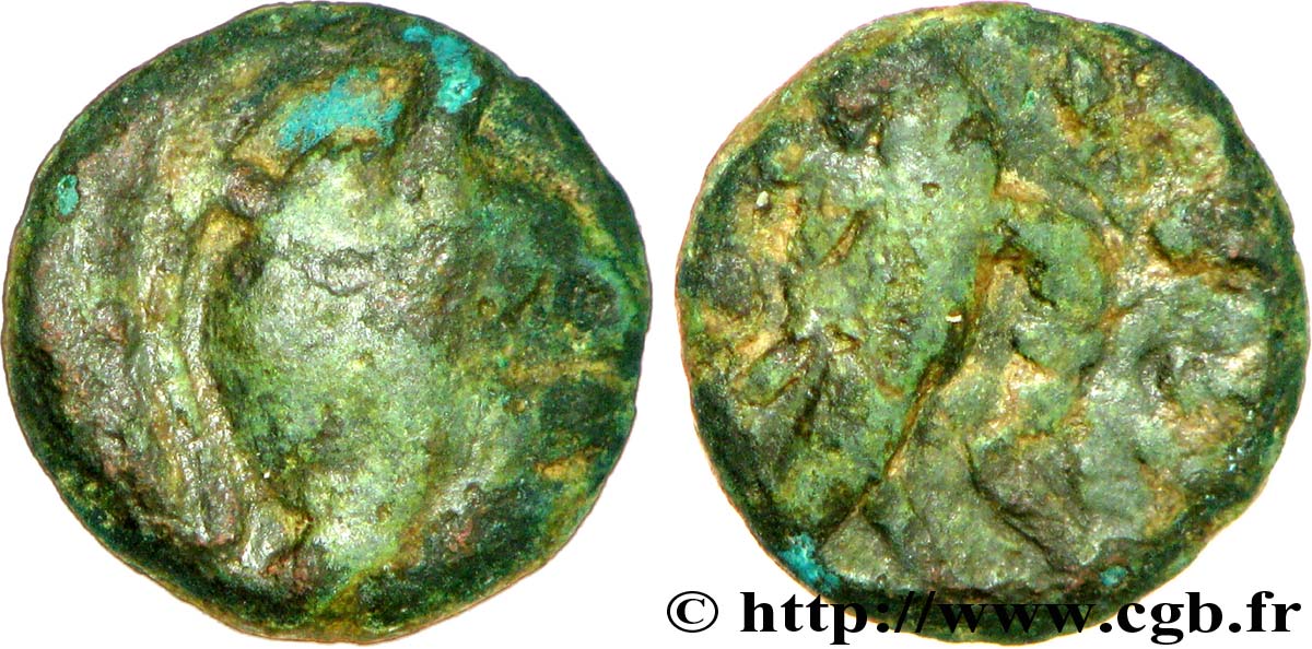 MASSALIA - MARSEILLES Bronze à l’aigle q.MB/MB
