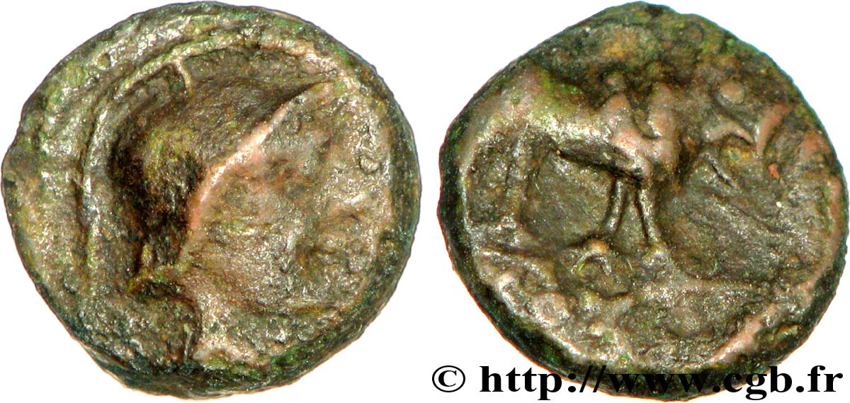 MASSALIA - MARSEILLES Petit bronze au lion BC/BC+