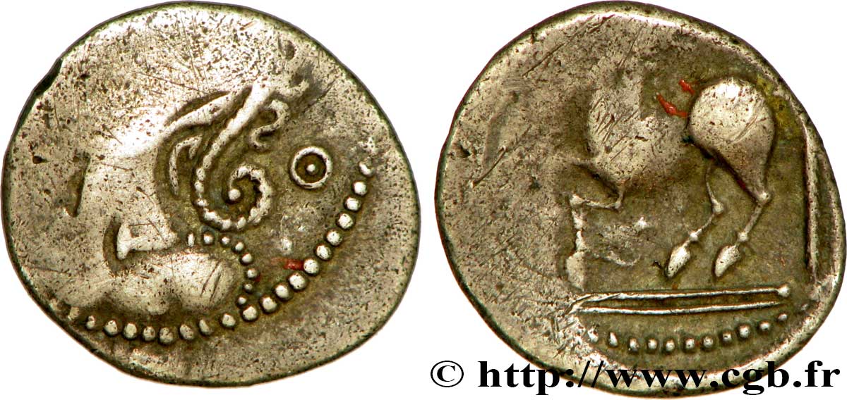 RÈMES (Région de Reims) Denier SENODON / CALEDV, classe III TB+