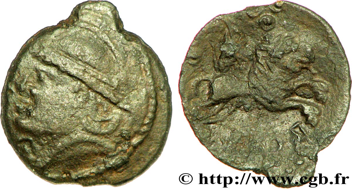 GALLIEN - BELGICA - MELDI (Region die Meaux) Bronze ROVECA, classe IVb fSS