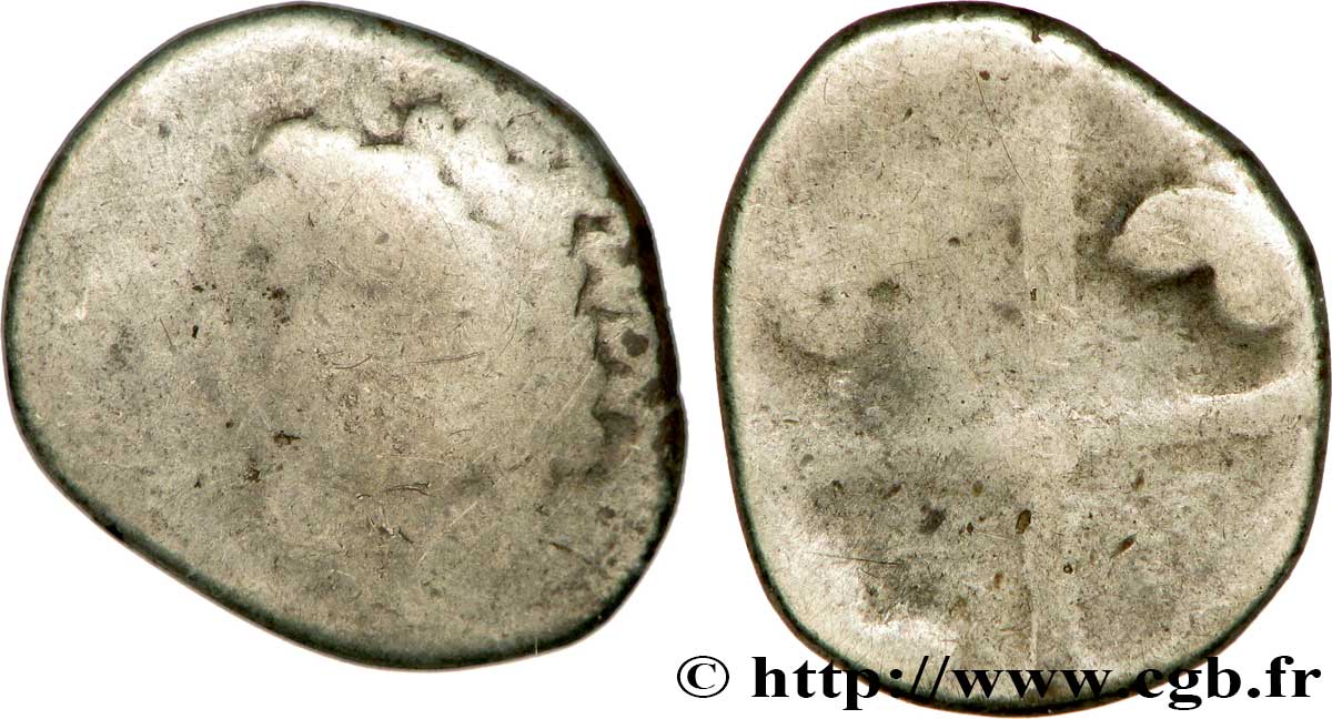 GALLIA - SOUTH WESTERN GAUL - LONGOSTALETES (Area of Narbonne) Drachme “au style languedocien”, S. 291 VF